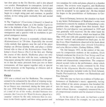 CD Nikos Skalkottas: Chamber Music