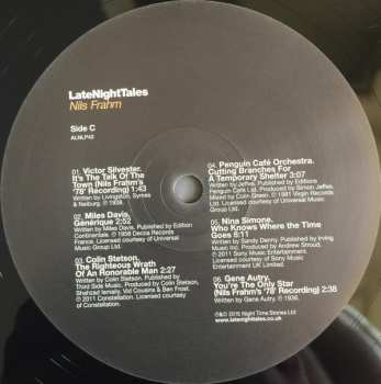 2LP Nils Frahm: LateNightTales LTD