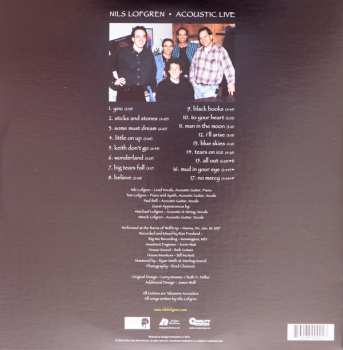 2LP Nils Lofgren: Acoustic Live LTD