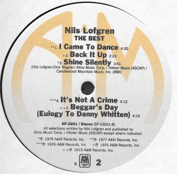 LP Nils Lofgren: The Best