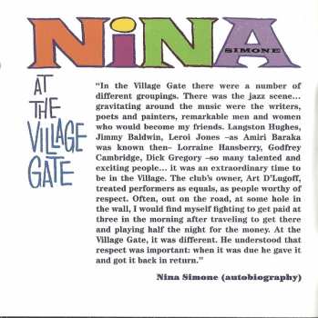 CD Nina Simone: At The Village Gate