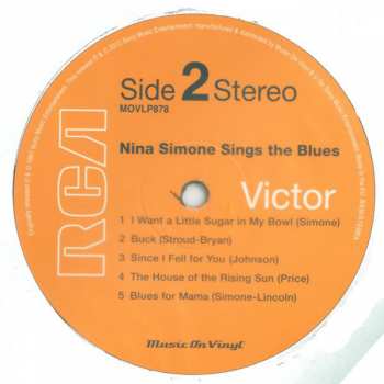 LP Nina Simone: Nina Simone Sings The Blues