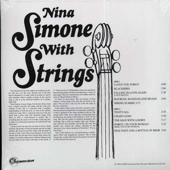 LP Nina Simone: Nina Simone With Strings CLR | LTD | NUM