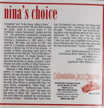 CD Nina Simone: Nina's Choice