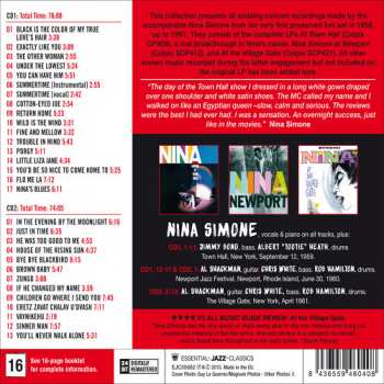 2CD Nina Simone: The Complete 1959-61 Live Recordings