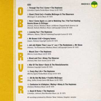 4CD/Coffret Niney The Observer: The Observer Master Mix Collection