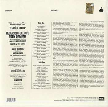 LP Nino Rota: Toby Dammit (Original Film Soundtrack)