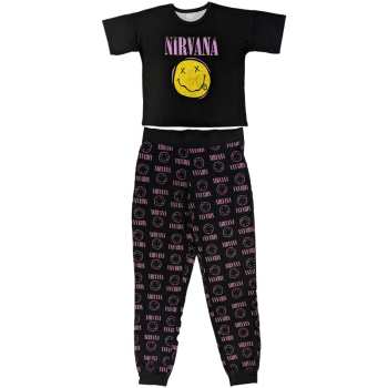 Merch Nirvana: Femmes Pyjamas Xerox Smile Pink