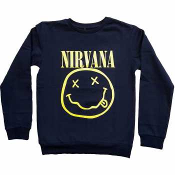 Merch Nirvana: Les enfants Sweatshirt Yellow Smiley  