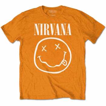 Merch Nirvana: T-shirt pour enfants White Smiley 