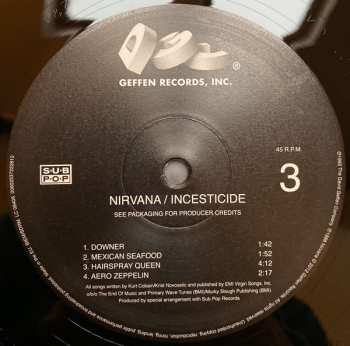 2LP Nirvana: Incesticide