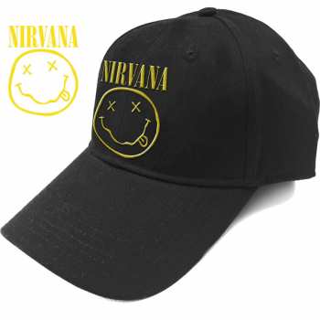 Merch Nirvana: Casquette Logo Nirvana & Smiley