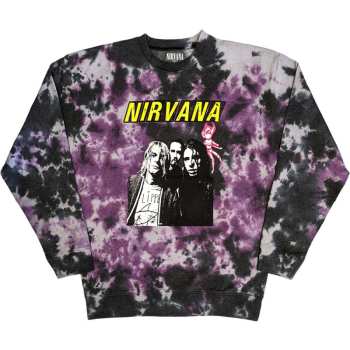 Marchandises Nirvana: Nirvana Unisex Sweatshirt: Flipper (wash Collection) (small) S