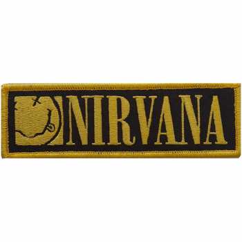 Marchandises Nirvana: Nášivka Logo Nirvana & Smiley