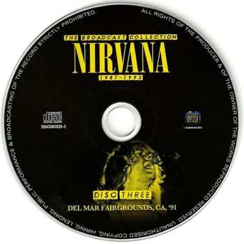 5CD/Coffret Nirvana: The Broadcast Collection 1987- 1993