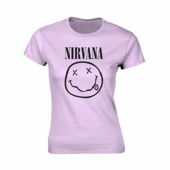 Merch Nirvana: T-shirt Femmes Smiley