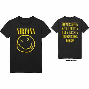 Marchandises Nirvana: Tričko Flower Sniffin  S