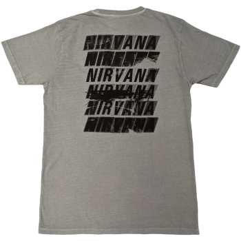 Marchandises Nirvana: Nirvana Unisex T-shirt: Incesticide Stacked Logo (back Print) (small) S