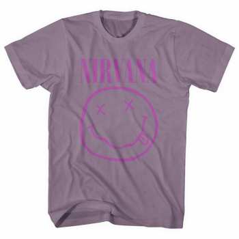 Marchandises Nirvana: Tričko Purple Smiley M