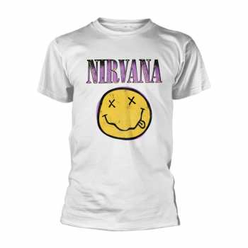 Merch Nirvana: T-shirt Xerox Smiley (white)