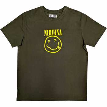 Marchandises Nirvana: Nirvana Unisex T-shirt: Yellow Smiley (xx-large) XXL