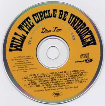 2CD Nitty Gritty Dirt Band: Will The Circle Be Unbroken, Volume III