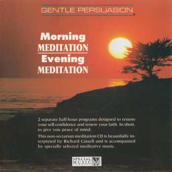 CD No Artist: Morning Meditation/Evening Meditation