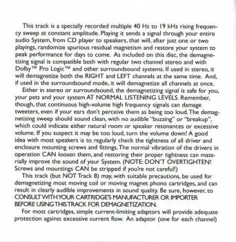 CD No Artist: Test & Burn-In CD