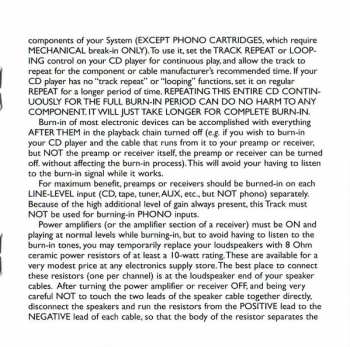 CD No Artist: Test & Burn-In CD