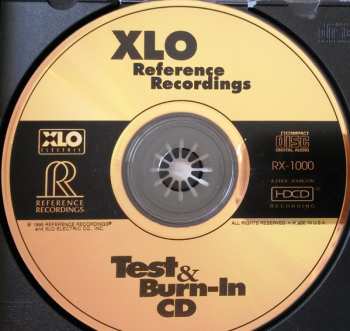 CD No Artist: Test & Burn-In CD