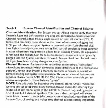 CD No Artist: Test & Burn-In CD