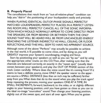 CD No Artist: Test & Burn-In CD