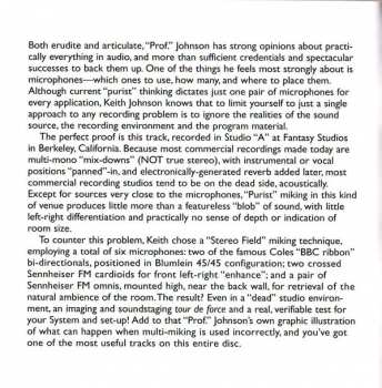 CD No Artist: Test & Burn-In CD