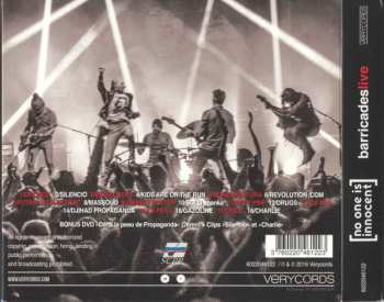 2CD/DVD No One Is Innocent: Barricades Live