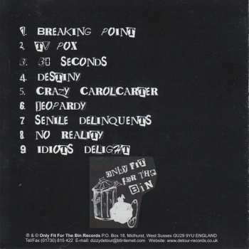 CD No Way: Senile Delinquents