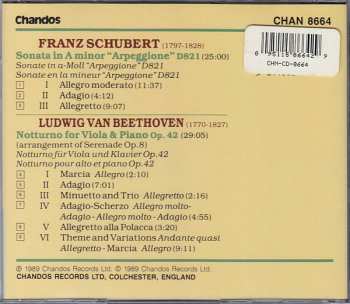 CD Nobuko Imai: Schubert - Arpeggione Sonata / Beethoven - Notturno For Viola & Piano, Op.42