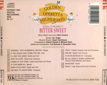 CD Noël Coward: Bitter Sweet