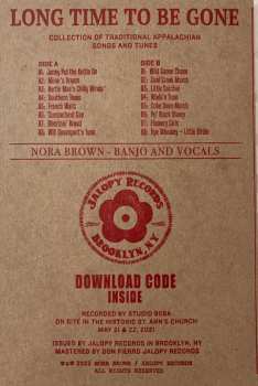 LP Nora Brown: Long Time To Be Gone