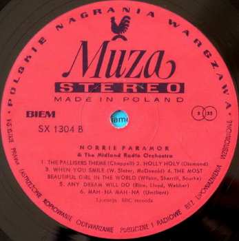 LP Norrie Paramor: Norrie Paramor & The Midland Radio Orchestra