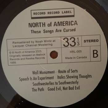 LP North Of America: These Songs Are Cursed LTD