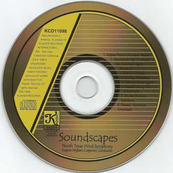 CD North Texas Wind Symphony: Soundscapes