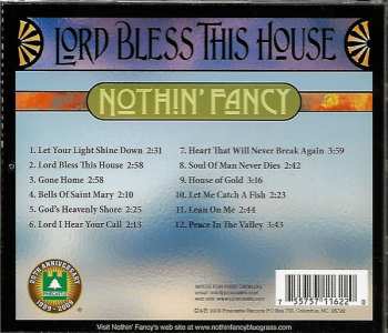 CD Nothin' Fancy: Lord Bless This House