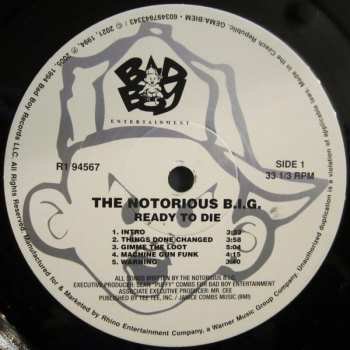 2LP Notorious B.I.G.: Ready To Die
