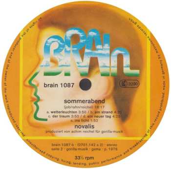 LP Novalis: Sommerabend