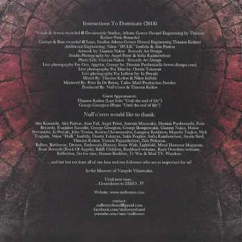 CD Null'O'Zero: Instructions To Dominate