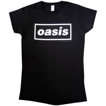 Marchandises Oasis: Oasis Ladies T-shirt: Decca Logo (small) S