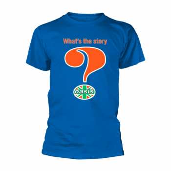 Merch Oasis: T-shirt Question Mark (royal)