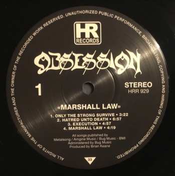 LP Obsession: Marshall Law LTD