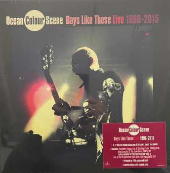 4LP/Coffret Ocean Colour Scene: Days Like These - Live 1998-2015 LTD | CLR