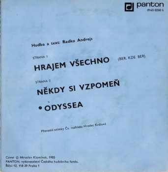 SP Odyssea: Hrajem Všechno (Ber, Kde Ber) / Někdy Si Vzpomeň
